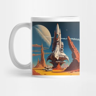 Alien Spaceship Mug